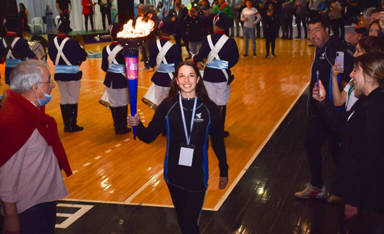 Juegos integracionpatagonica inauguracion pebetero encendido deportista 9setiembre2022