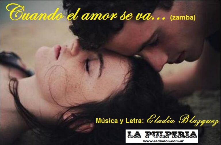 Cuando el amor se va