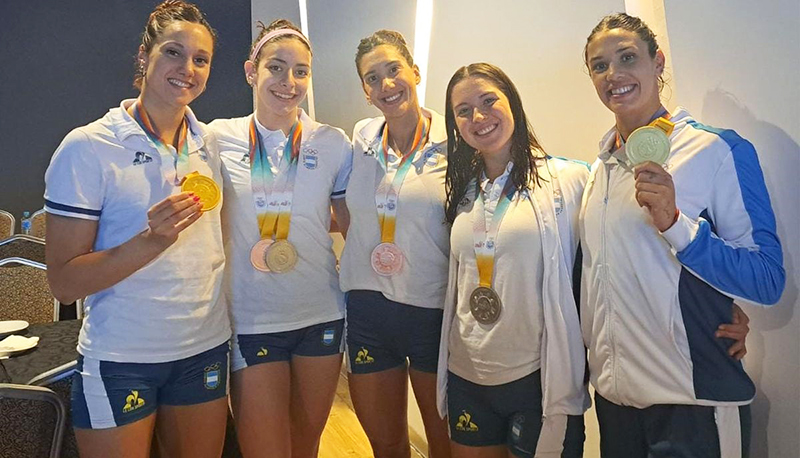 Ceballosmacarena Berrinoandrea Medallas Natacion Juegossudamericanos 2octubre2022