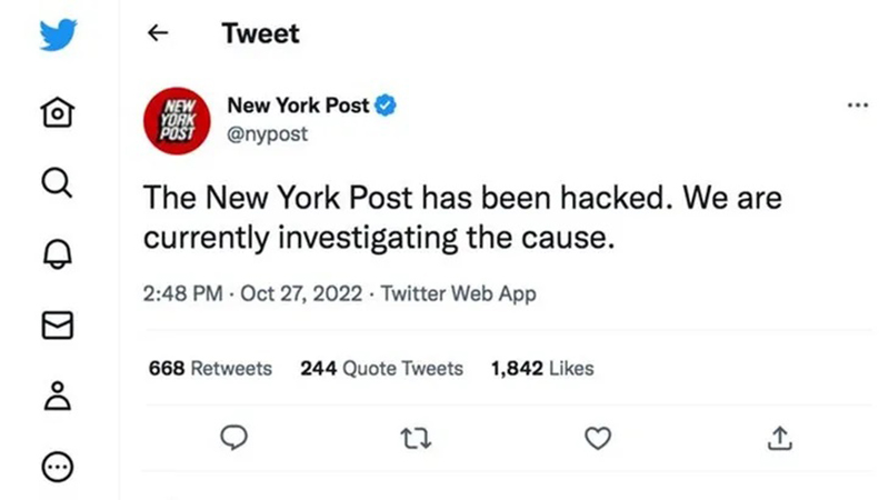 Newyorkpost hackeo 28octubre2022