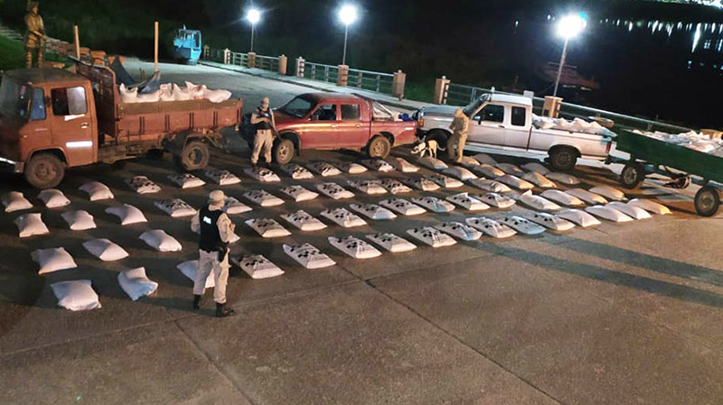 Soja secuestro aduana contrabando misiones 15octubre2022