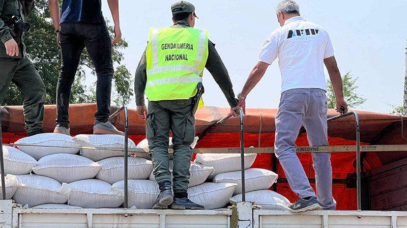 Afip gendarmeria cereal inspector camion 11noviembre2022