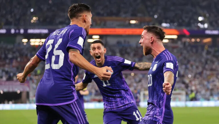 Qatar2022 macallisteralexis festejo polonia 30noviembre2022