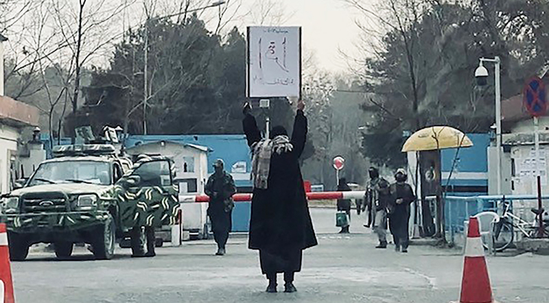 Afghanistan Women Education Protest