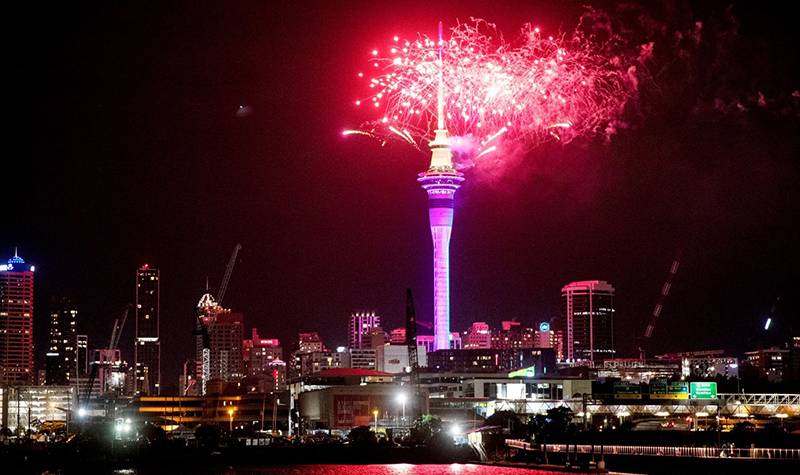 Kiribati Anionuevo Luces Fuegosartificiales 31diciembre2022