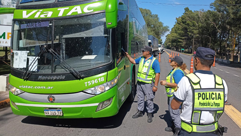 Controles transito colectivo 12diciembre2022