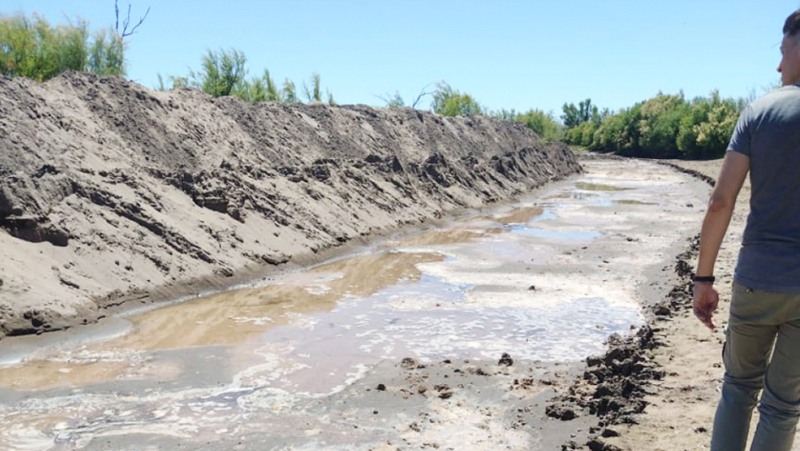 Rio Atuel Limpieza Cauce 17diciembre2022