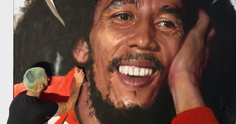 Bagnascomaximiliano mural marleybob jamaica muralista 23enero2023