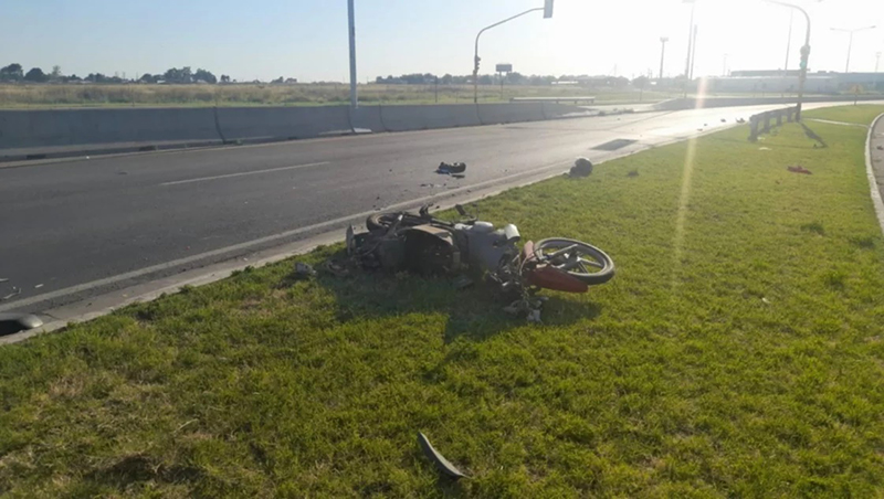 Moto motociclista fallecida santarosa 9enero2023