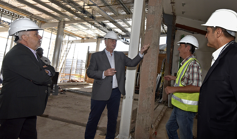 Ziliottosergio rojojulio recorrida obras aeropuerto santarosa detalles 6febrero2023