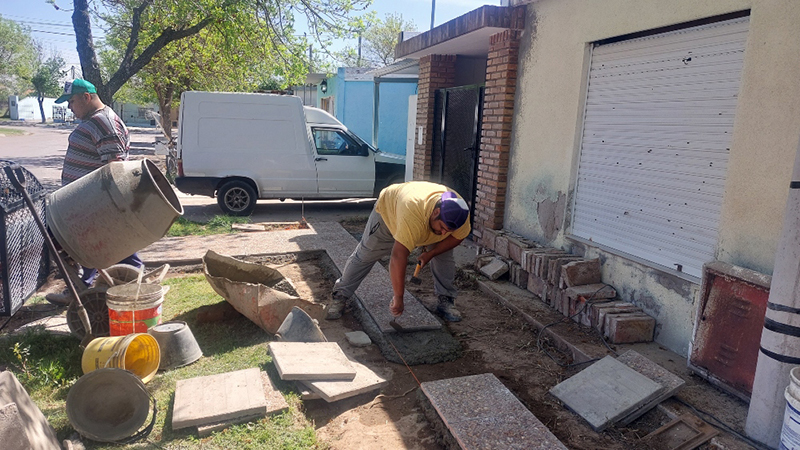 Trabajador Construccion Vereda Mosaicos Embajadormartini 13febrero2023