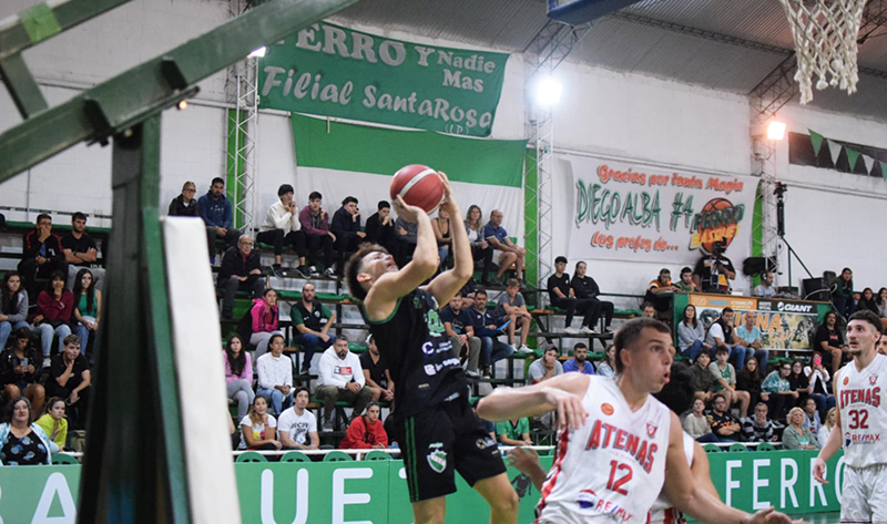 Ligafederalbasquet Ferrogeneralpico Atenas 24marzo2023