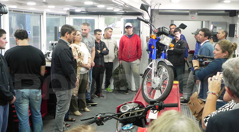 Capacitacionlaboral aulatallermovil service motos inauguracion 22marzo2023