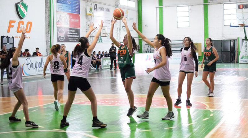 Torneoprovincialbasquet Formativas Femeninas Ferrogeneralpico Ceriva Jugada 17abril2023