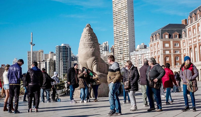 Turismo Turistas Mardelplata Lobos 25abril2023