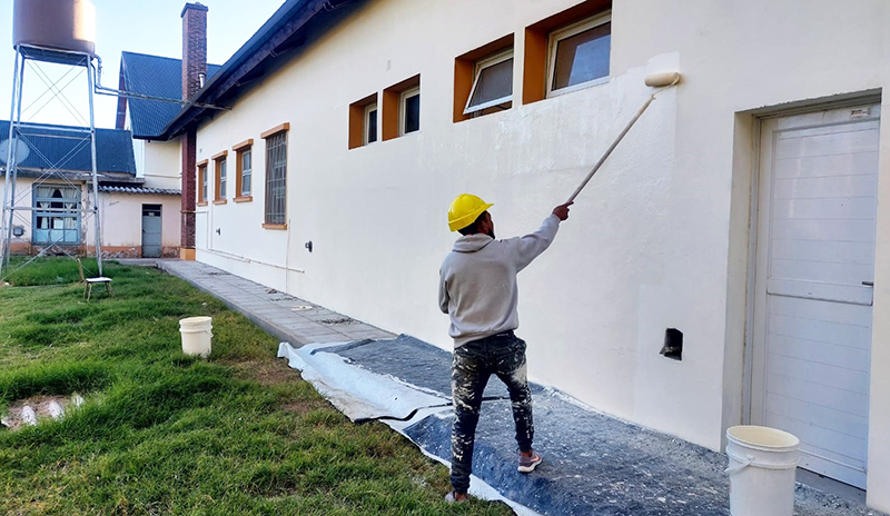 Escuela30 Embajadormartini Trabajadores Pintura 26mayo2023