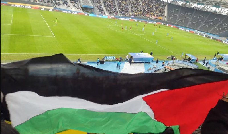Mundialsub20 detenido bandera palestina 22mayo2023