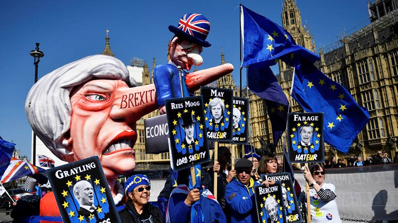 Londres Protesta Brexit Munieco 23junio2023