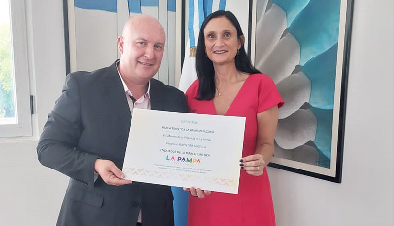 Onimazzolaruben embajadora rupublicadominicana embajador marcalapampa 29junio2023