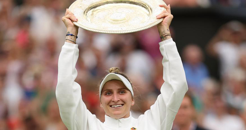 Vondrousova Marketa Checa Campeona Wimbledon 15julio2023