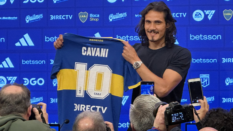 Cavani boca