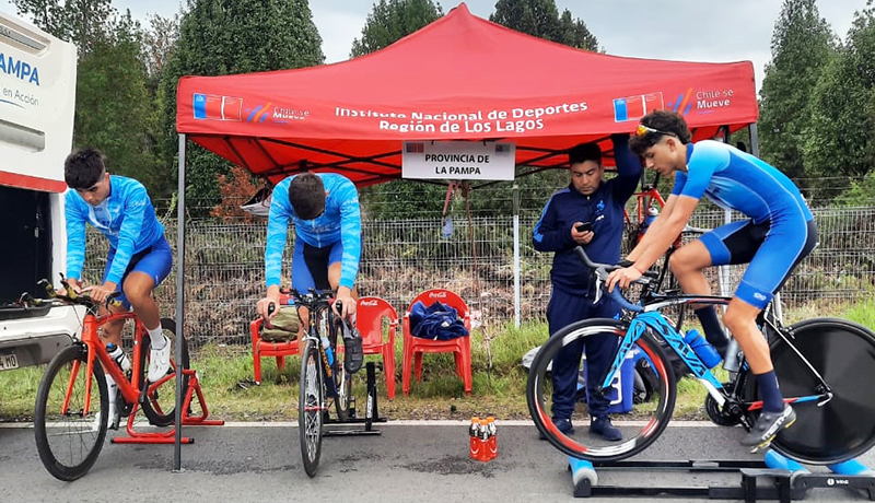 Ciclismo Entrenamiento Lapampa 24julio2023