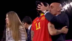 Rubialesluis Beso Jugadora Espania 26agosto2023