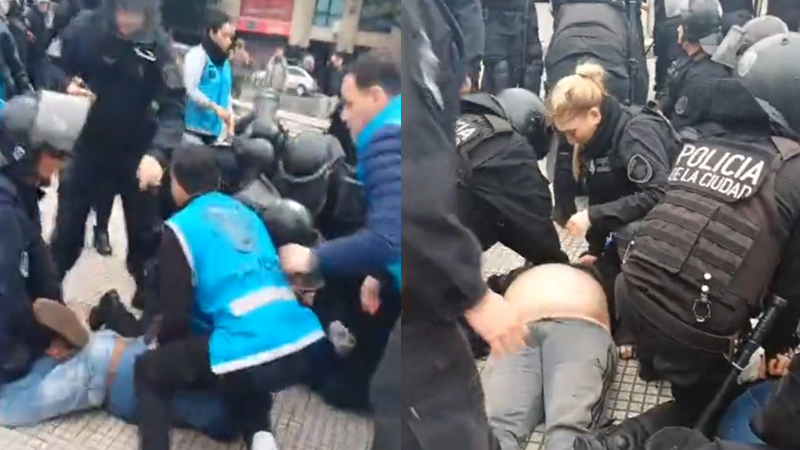 Protesta Obelisco Muerto