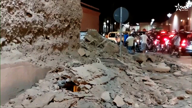 Marruecos Terremoto 8setiembre2023