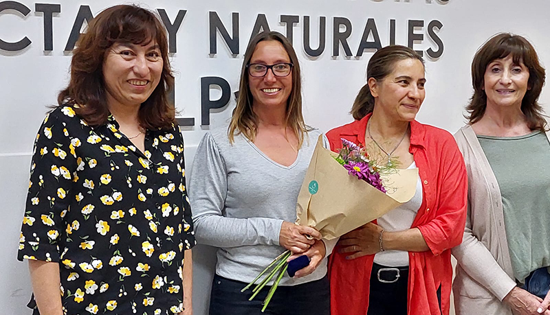 Unlpam facultad cienciasexactasynaturales reconocimiento pordomingobeatriz 31octubre2023