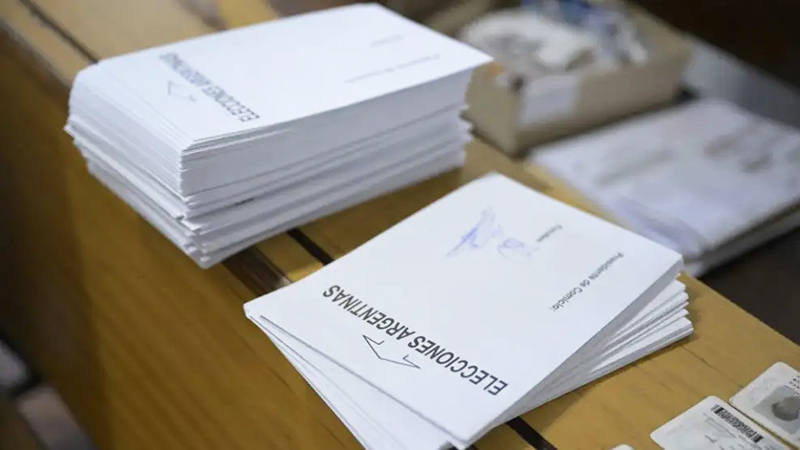 Elecciones2023 sobres mesas 22octubre2023