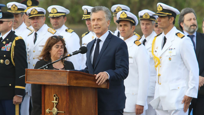 Macri ara san juan
