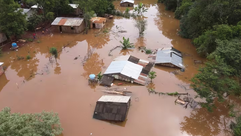 Misiones Crecida Rio Uruguay