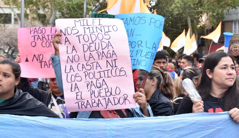 Cacerolazos Manifestacion Pancarta 21diciembre2023