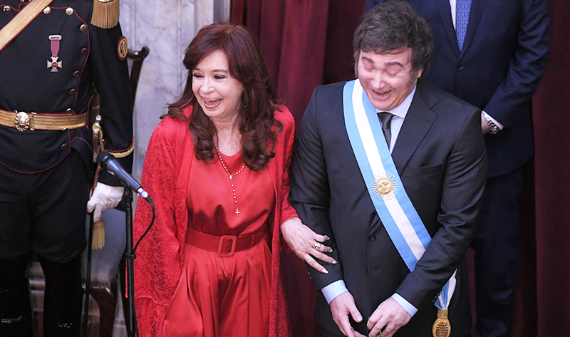 Fernandezcristina Mileijavier Sonrisas 10diciembre2023