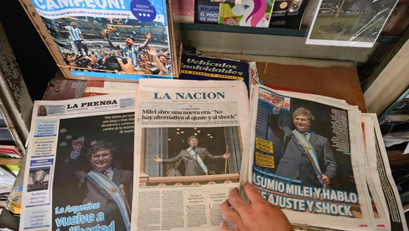 Diarios kiosco prensa 13diciembre2023