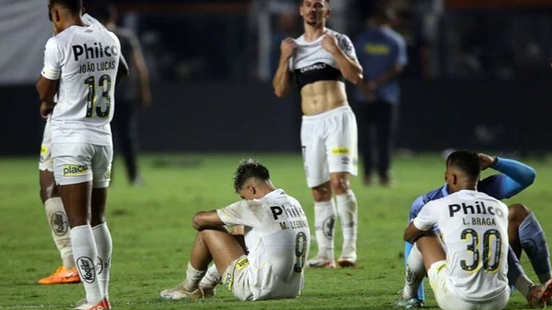 Santos brasil descenso