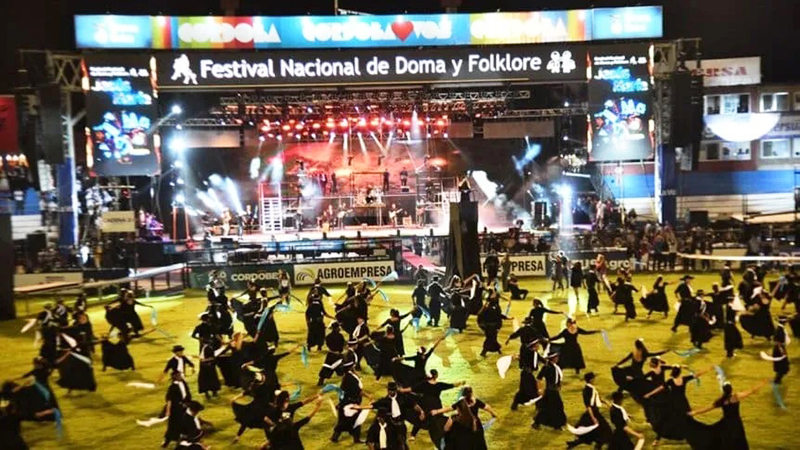 Jesusmaria Festival Escenario Bailarines 4enero2024