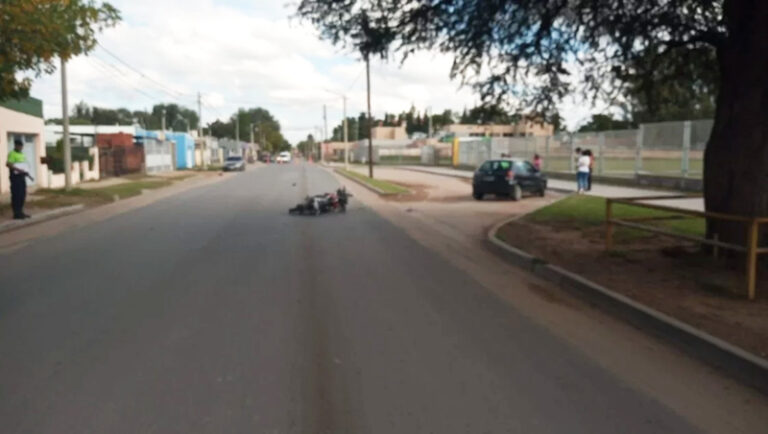 Motociclista accidente fallecimiento santarosa hospitalrenefavaloro 29marzo2024