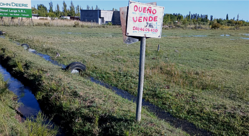 Rioatuel Mendoza Terreno Inundacion 24abril2024