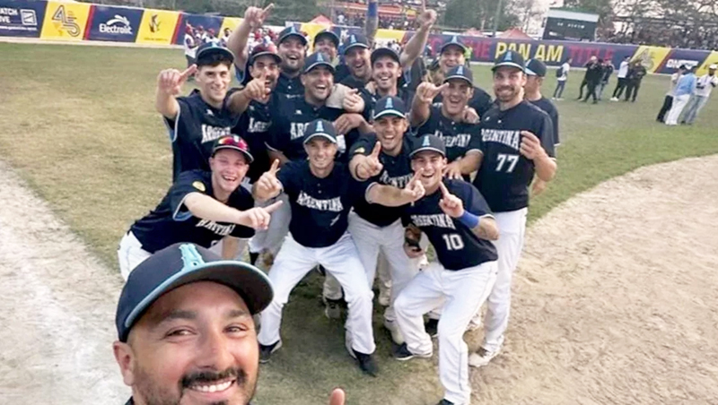 Softbol Argentina Campeon Panamericanofranco Ortellado 14abril2024