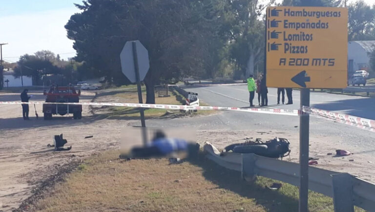 Motociclista fallecimiento choque santarosa 22mayo2024