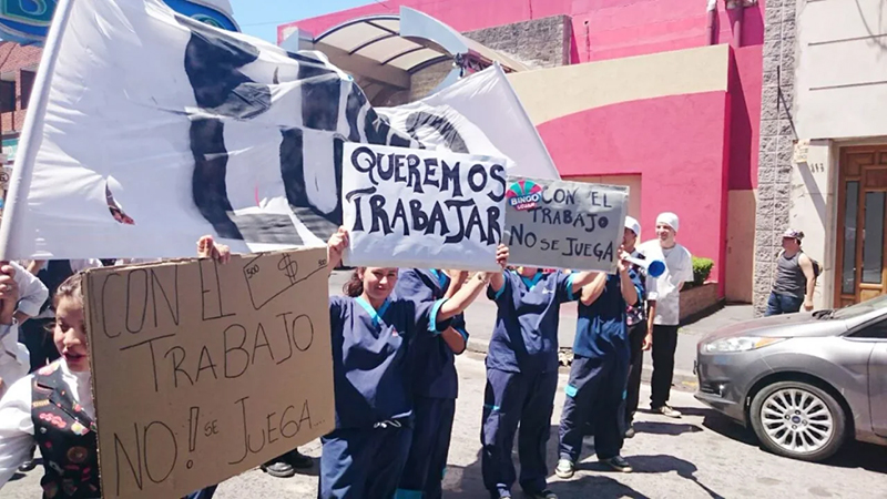 Desocupados Protesta Carteles 24junio2024