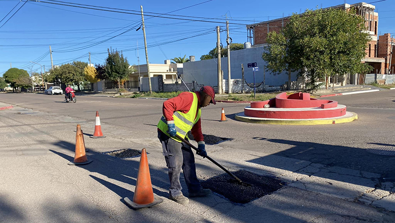 Repavimentacion Trabajar Municipal Castex 16junio2024