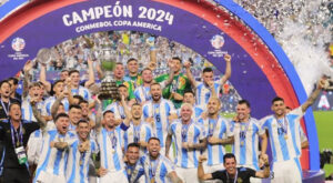 Copaamerica seleccionargentina festejo campeonato 16julio2024