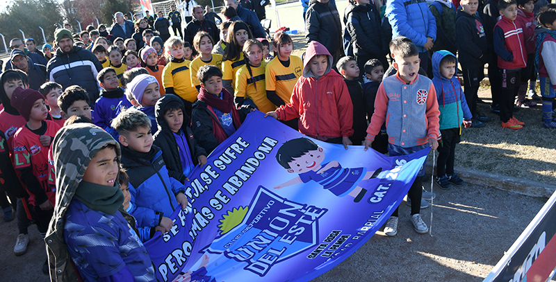 Entrebarrios Futbol Santarosa Ninios Bandera 9julio2024