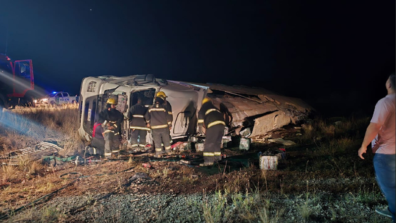 Vuelco Camion Rionegro Pampeanos 27diciembre2024