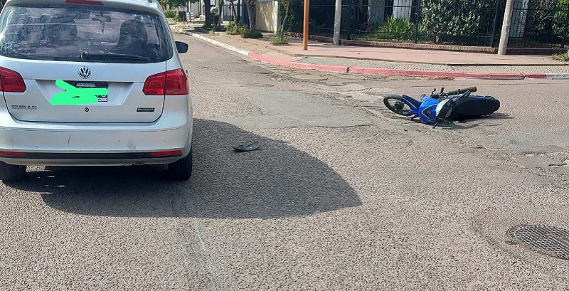 Choque Vwsuram Motociclista Castex 13enero2025