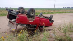 Vuelco Fordf100 Macachin Alambradores Generalacha 15febrero2025