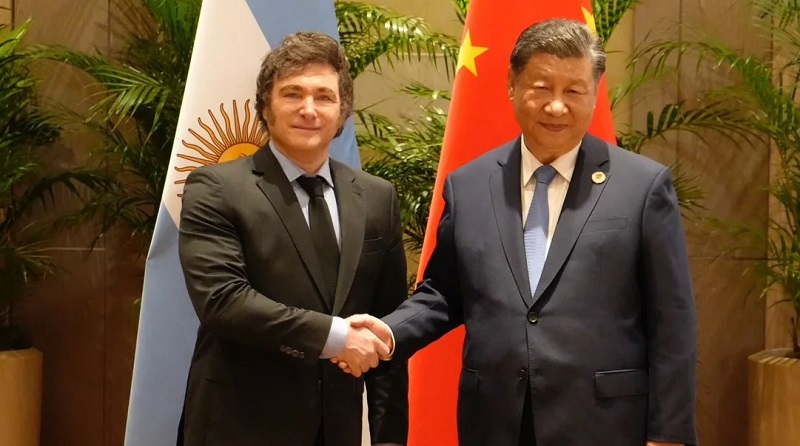Mileijavier xijiping saludo 11marzo2025